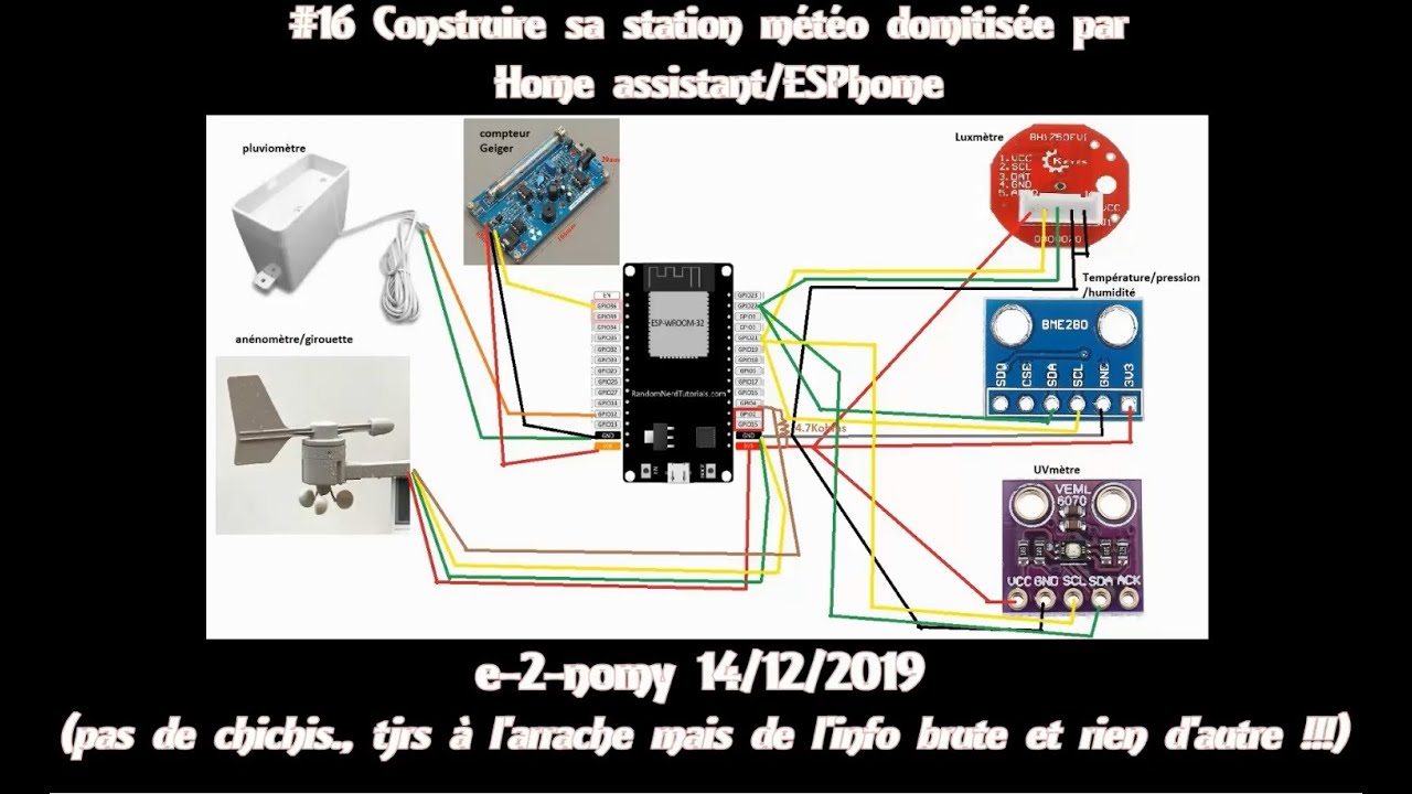 #16 Construire sa station météo domotisée -- partie 1 --