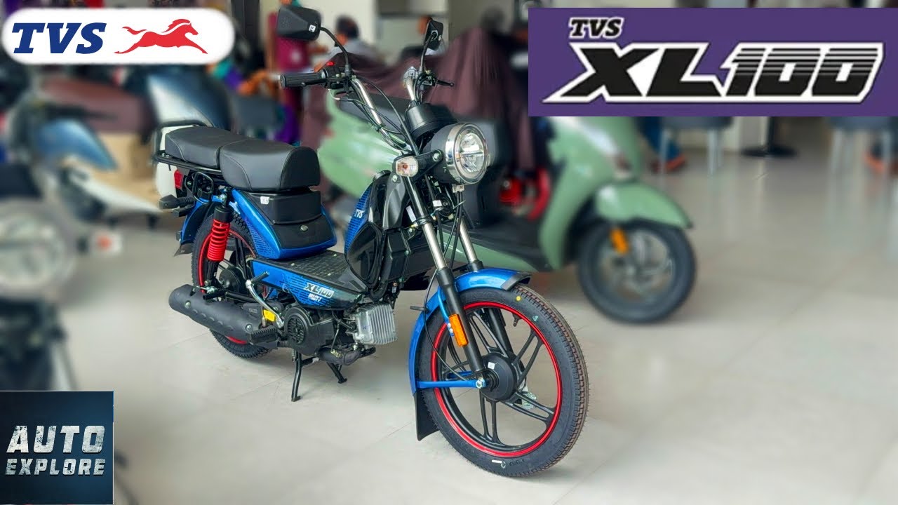 2025 TVS XL100 Alloy New Model | LED & Tubeless Tyres | Auto Explore