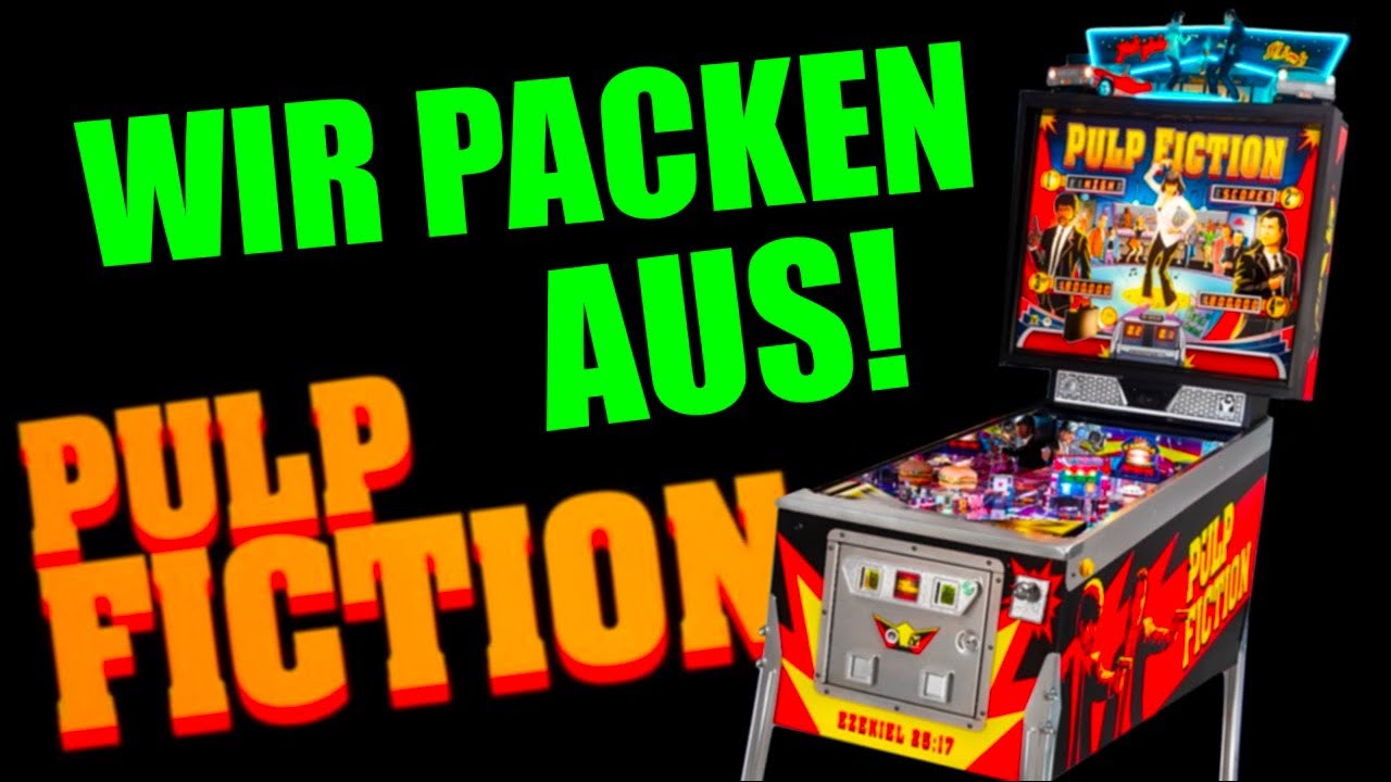 PULP FICTION LE - Wir packen aus! Pinball Unboxing