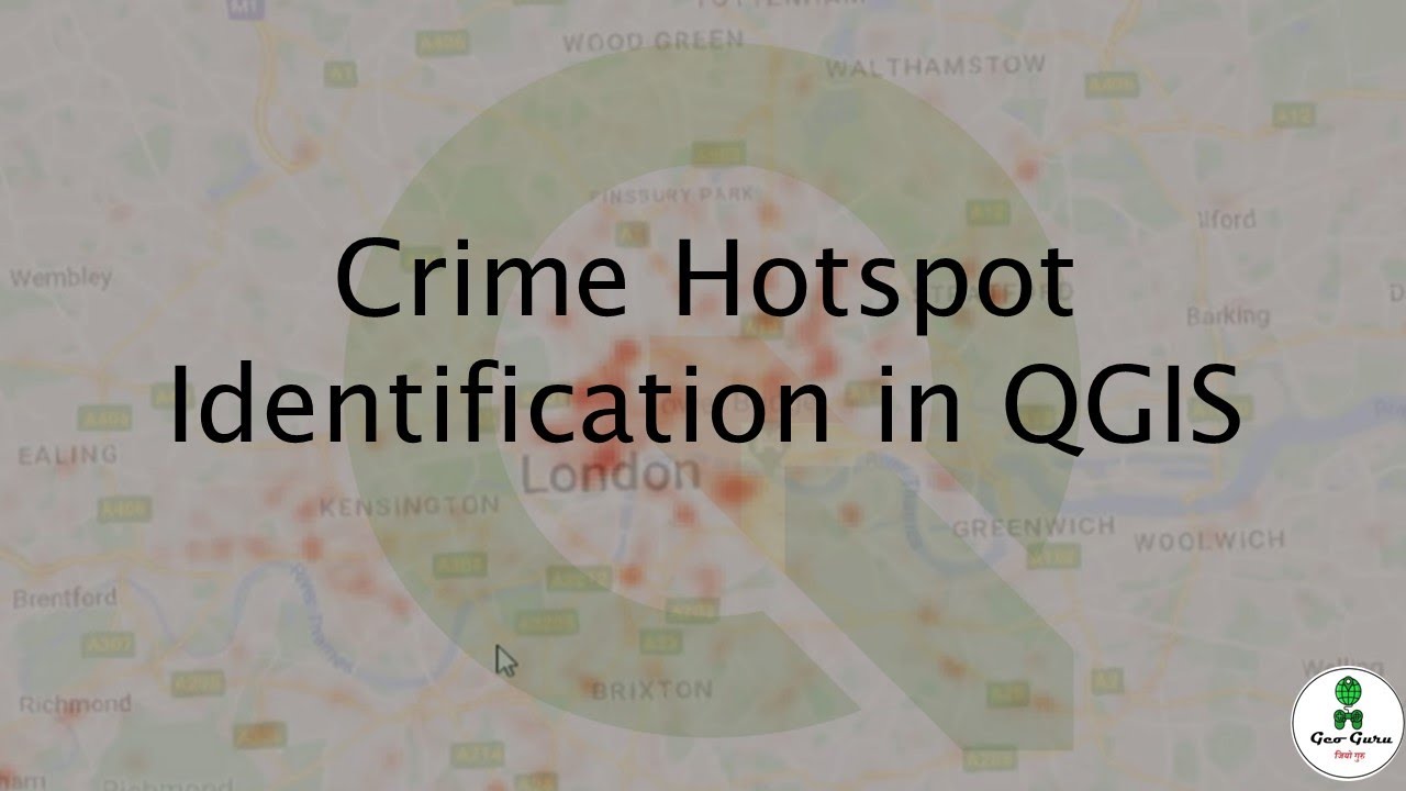 Crime Hotspot Identification and Mapping using QGIS