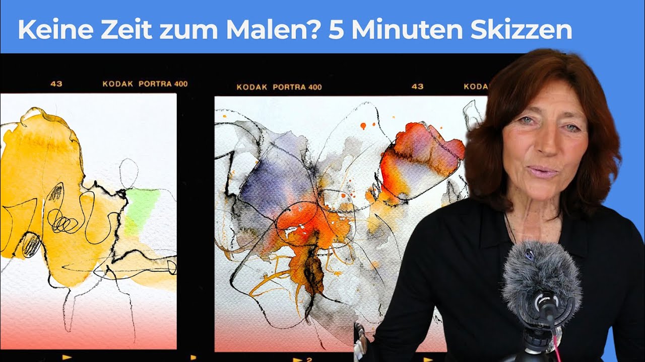 Intuitives Malen - Einfache Übungen und wofür sie gut sind...