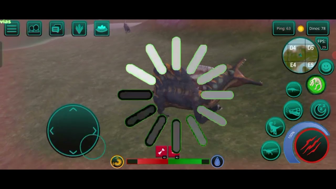 spino vs China player (FUN) (the cursed isle) (part2) 😋
