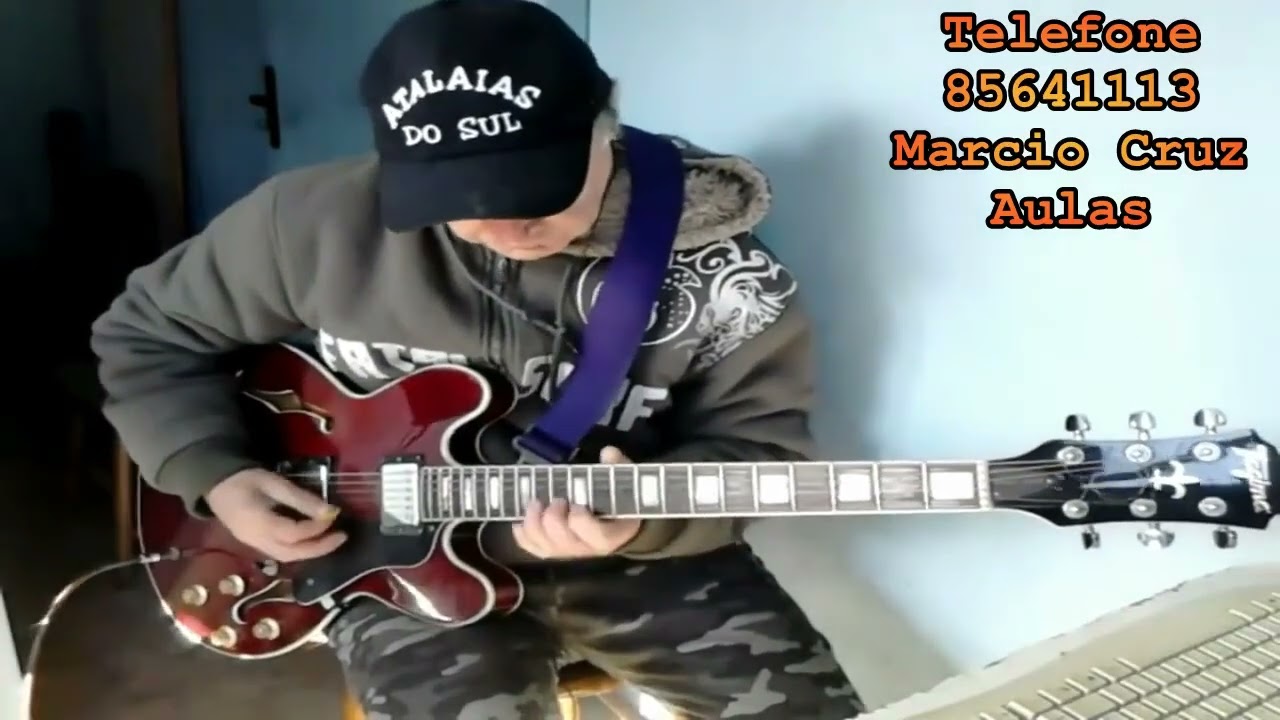 Improvisos guitarra e contra baixo #guitar