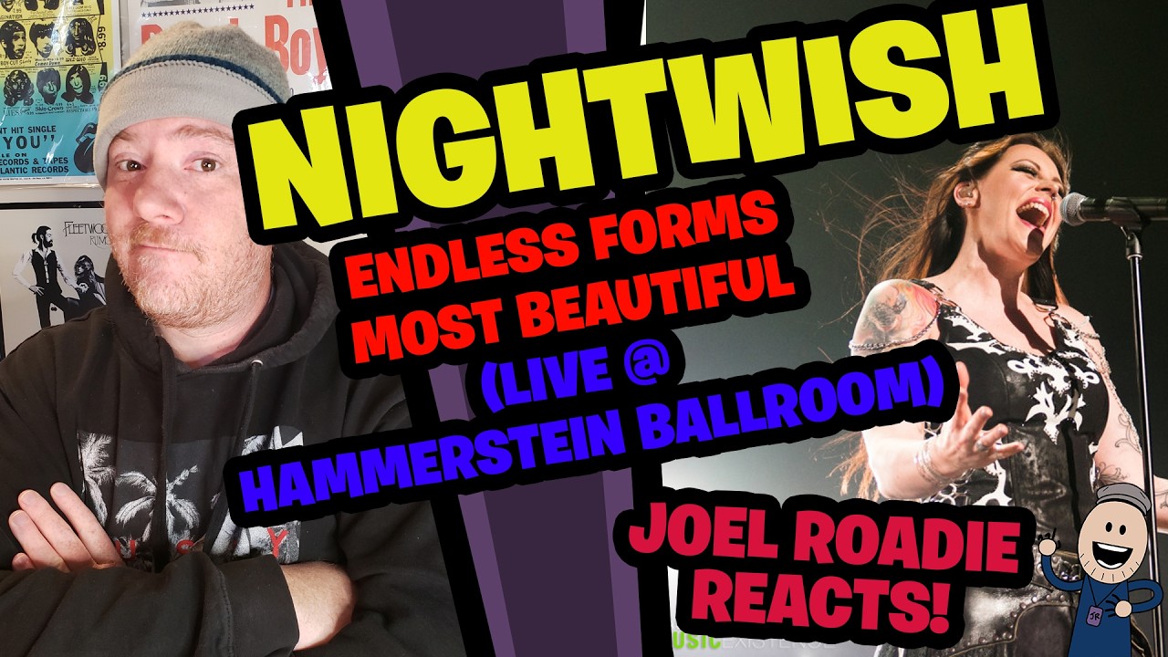 Nightwish - Endless Forms Most Beautiful (Live @ Hammerstein Ballroom - 04.09.2015) - Реакция Roadie