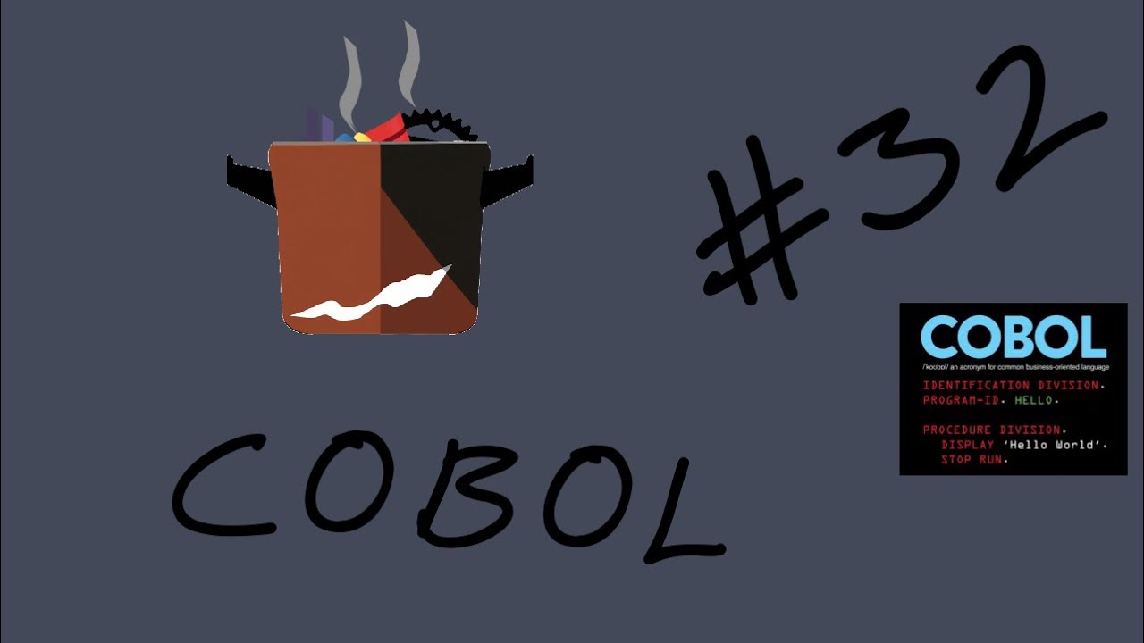 Old-School Programming - Time for COBOL