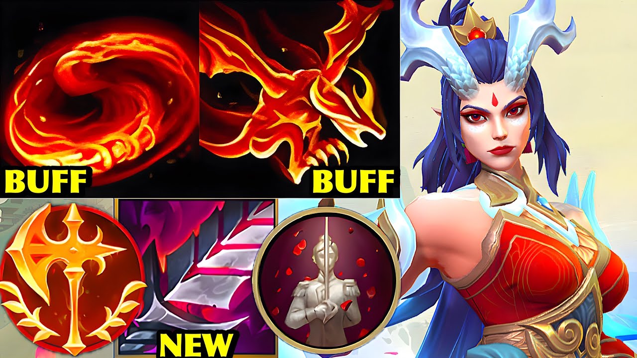 Wild Rift China Shyvana Jungle | BUFFED SHYVANA IS BROKEN!? – 18KILL NEW Bloodthirster Build Runes