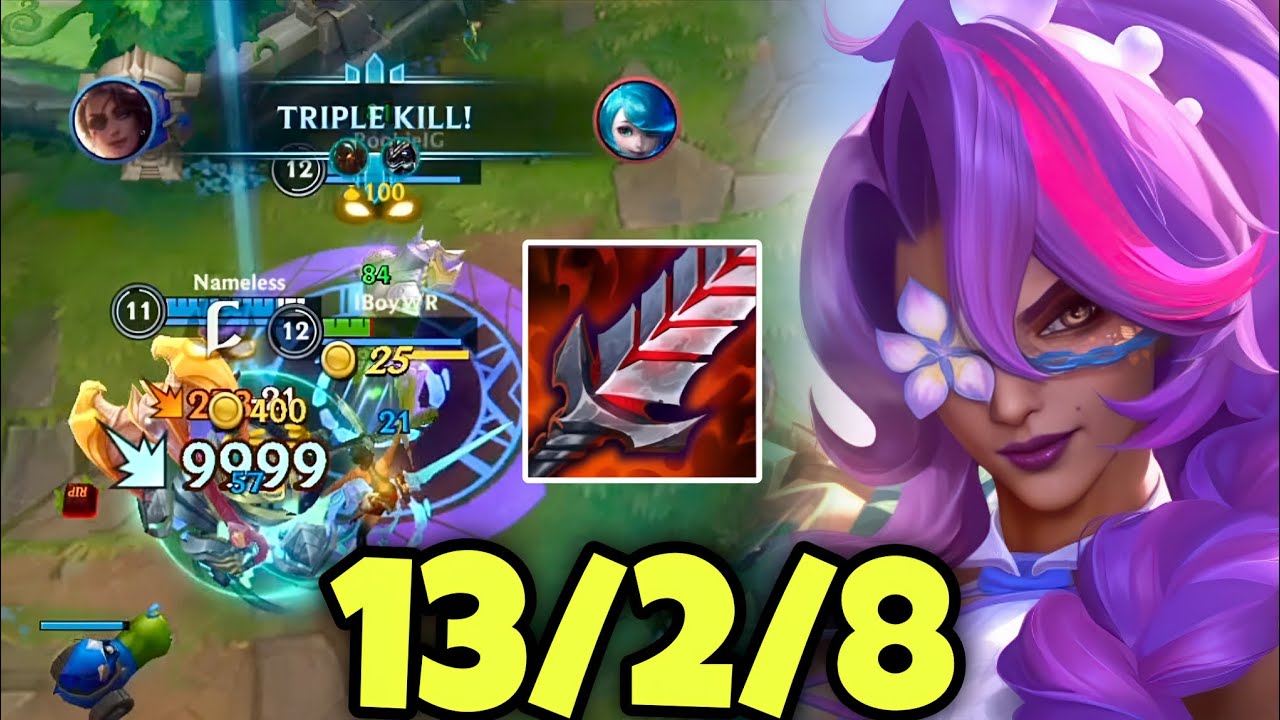 WILD RIFT ADC // THIS SAMIRA STILL BROKEN IN PATCH 6.3E WITH THIS BUILD AND RUNES GAMEPLAY!