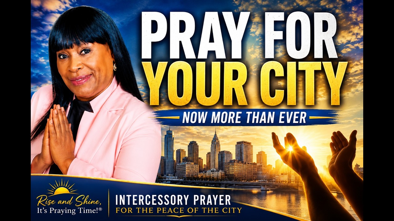 Intercessory Prayer: Pray for the Peace of the City | Rise and Shine, It’s Praying Time®️