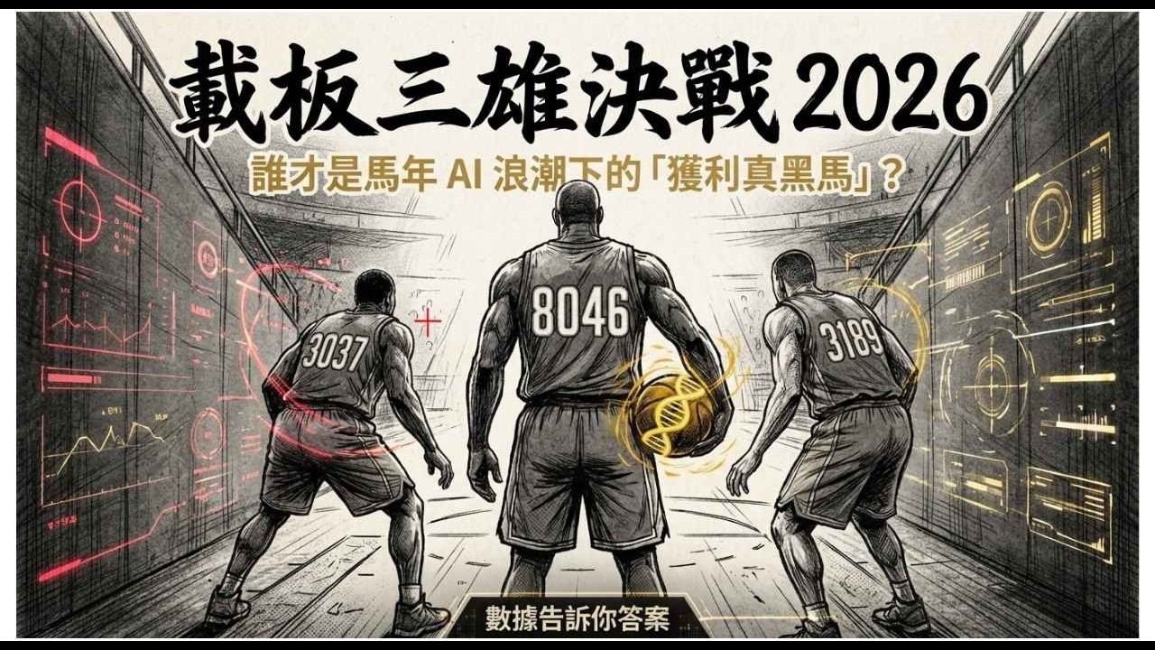 載板三雄決戰 2026：誰才是馬年 AI 浪潮下的「獲利金黑馬」？數據告訴你答案｜欣興 3037  景碩 3189 南電 8046｜#錢流感會客室 Ep15