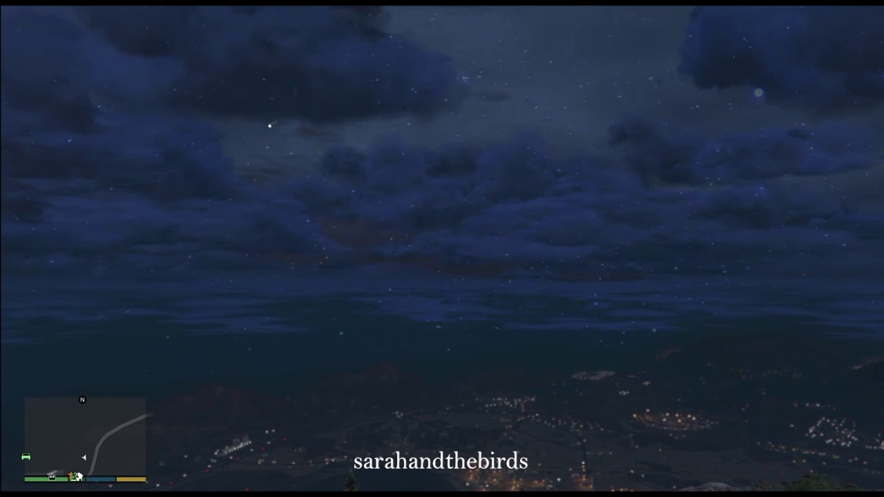 Night on the mountain | GTA 5 Ambience for sleep, relax and study