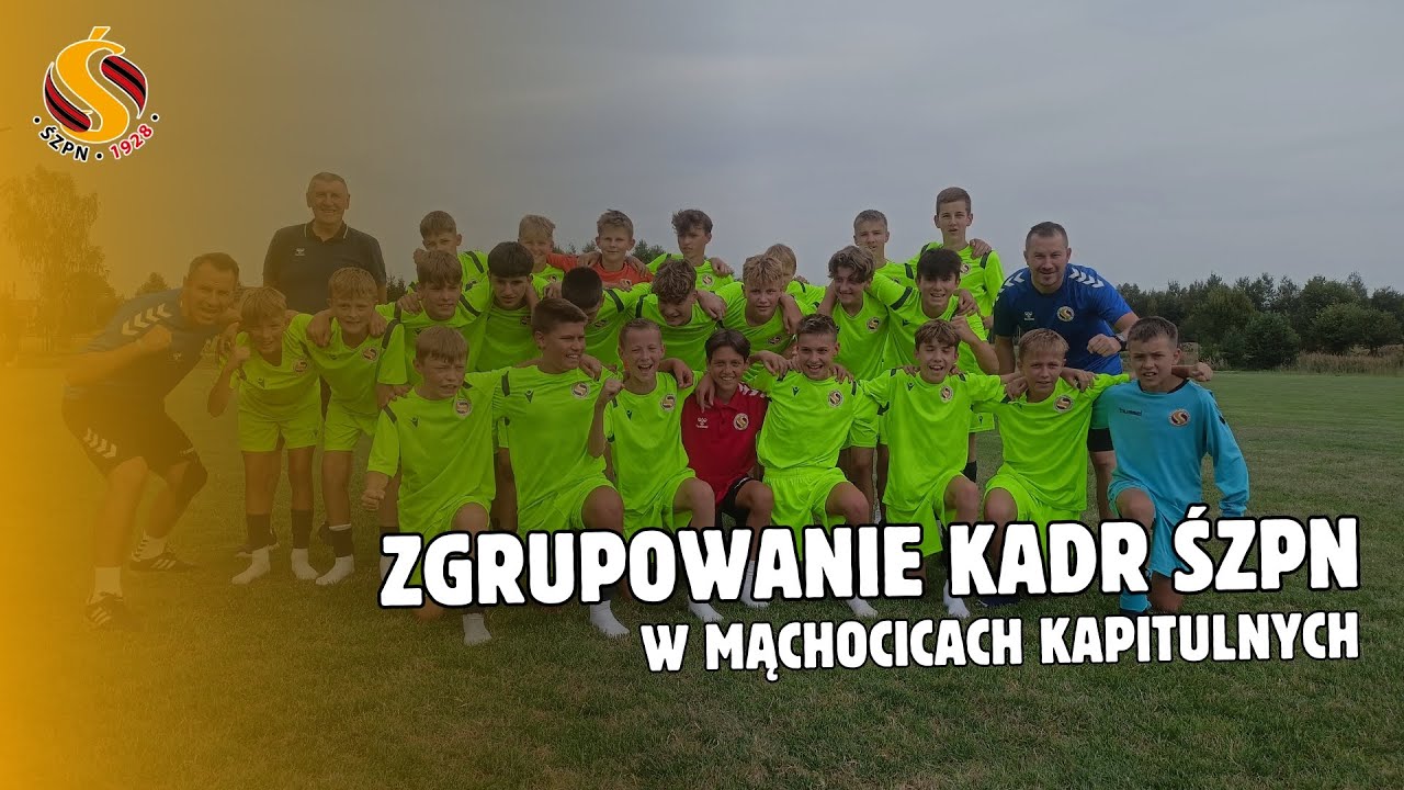 Zgrupowanie kadr ŚZPN w Mąchocicach Kapitulnych