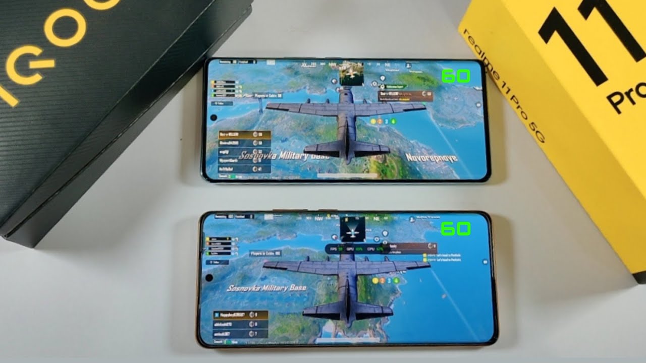 Realme 11 Pro Vs IQoo Z7 Pro Gaming Comparison⚡| Bgmi Test Graphics | Bgmi Gameplay | Gaming Review