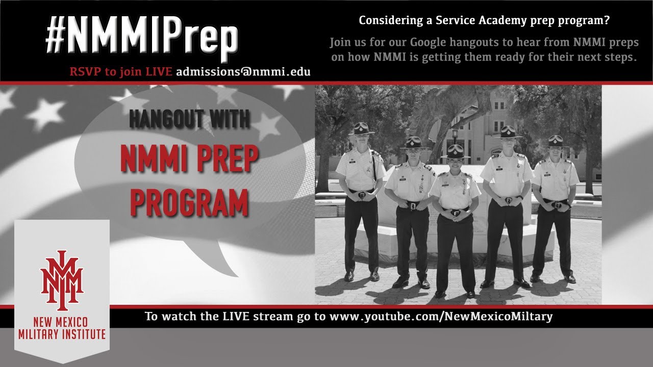 Hangout with NMMI Prep Program