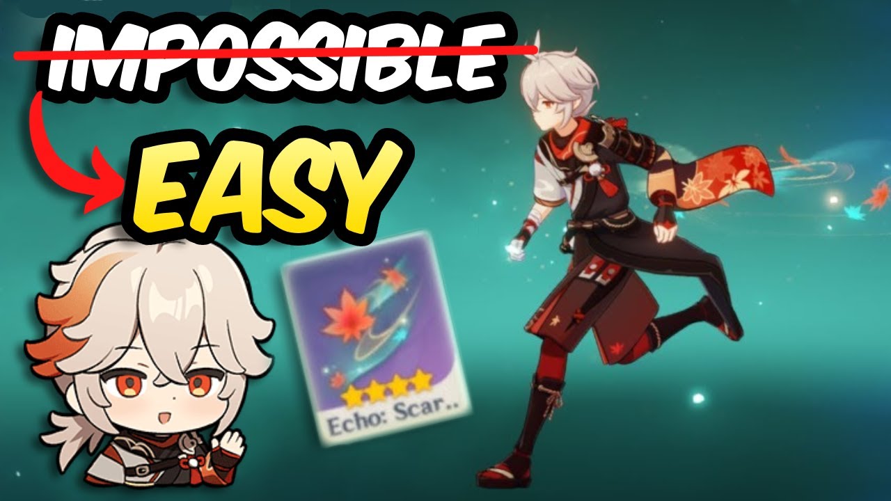 Getting Kazuha's Echo IS EASY - Kazuha Envisaged Echo Guide