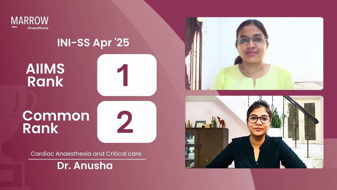 INI-SS April 2025 AML 1 CML 2 Cardiac Anaesthesia & Critical Care, Dr Anusha speaks to Dr. Hiteshi