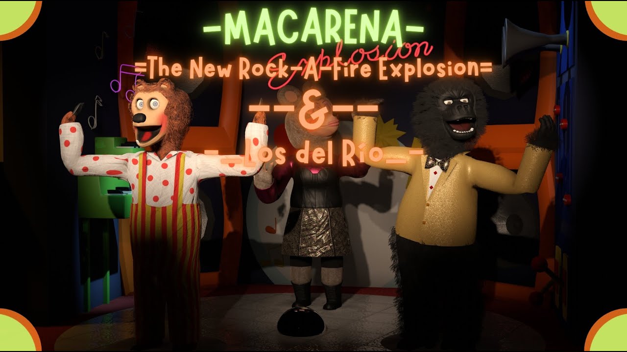 Macarena - New Rock-A-Fire Explosion - Retromation [Official Data]