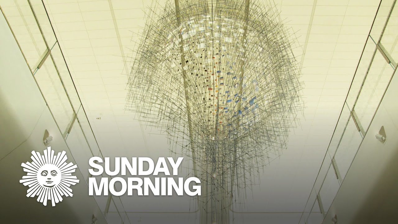 A new airport art installation takes off