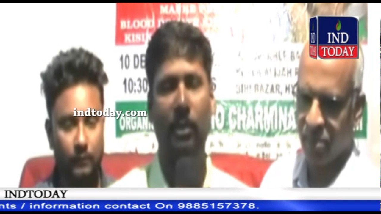 Radio Charminar organise blood camp on the eve of Milad un Nabi (SWS) in Hyderabad Old City