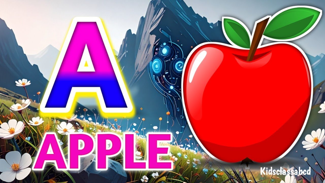 Phonics Song 2 with TWO Words in 3D-A For Airplane - ABC Alphabet Songs with Sounds for Children 917