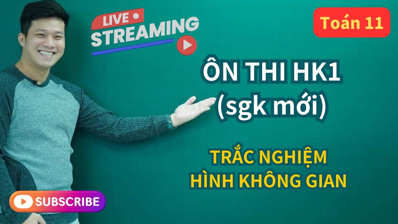 ÔN THI HK1 - TOÁN 11 - Tổng ôn hình không gian | Toán 11 (SGK mới) | Thầy Phạm Tuấn