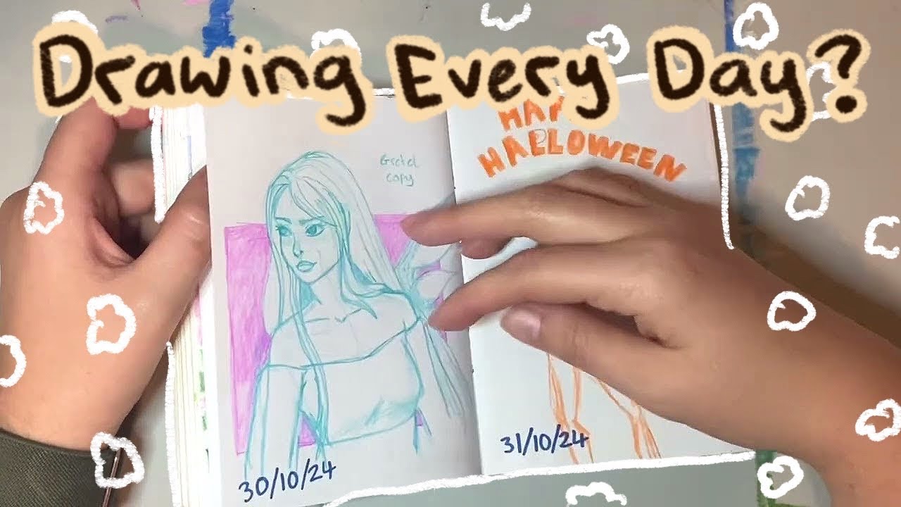 Daily Doodle Diary // Flip Through And Yapping