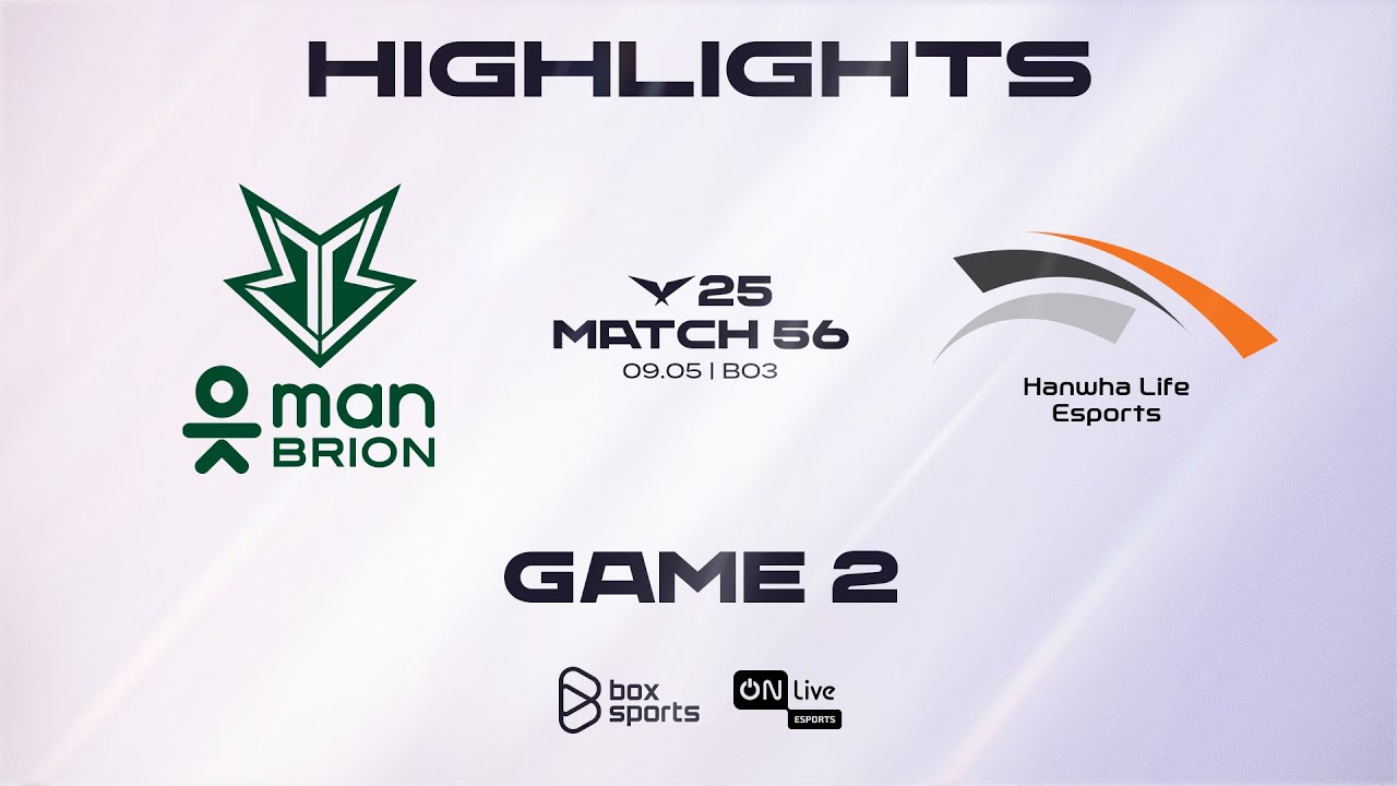 Highlights BRO vs HLE | Game 2 | Match 56 | LCK 2025