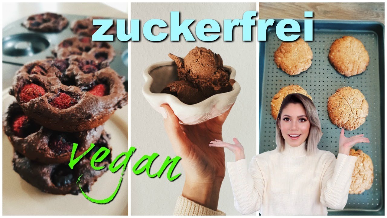 Vegane Snacks/Desserts OHNE ZUCKER - vegan für Anfänger | 