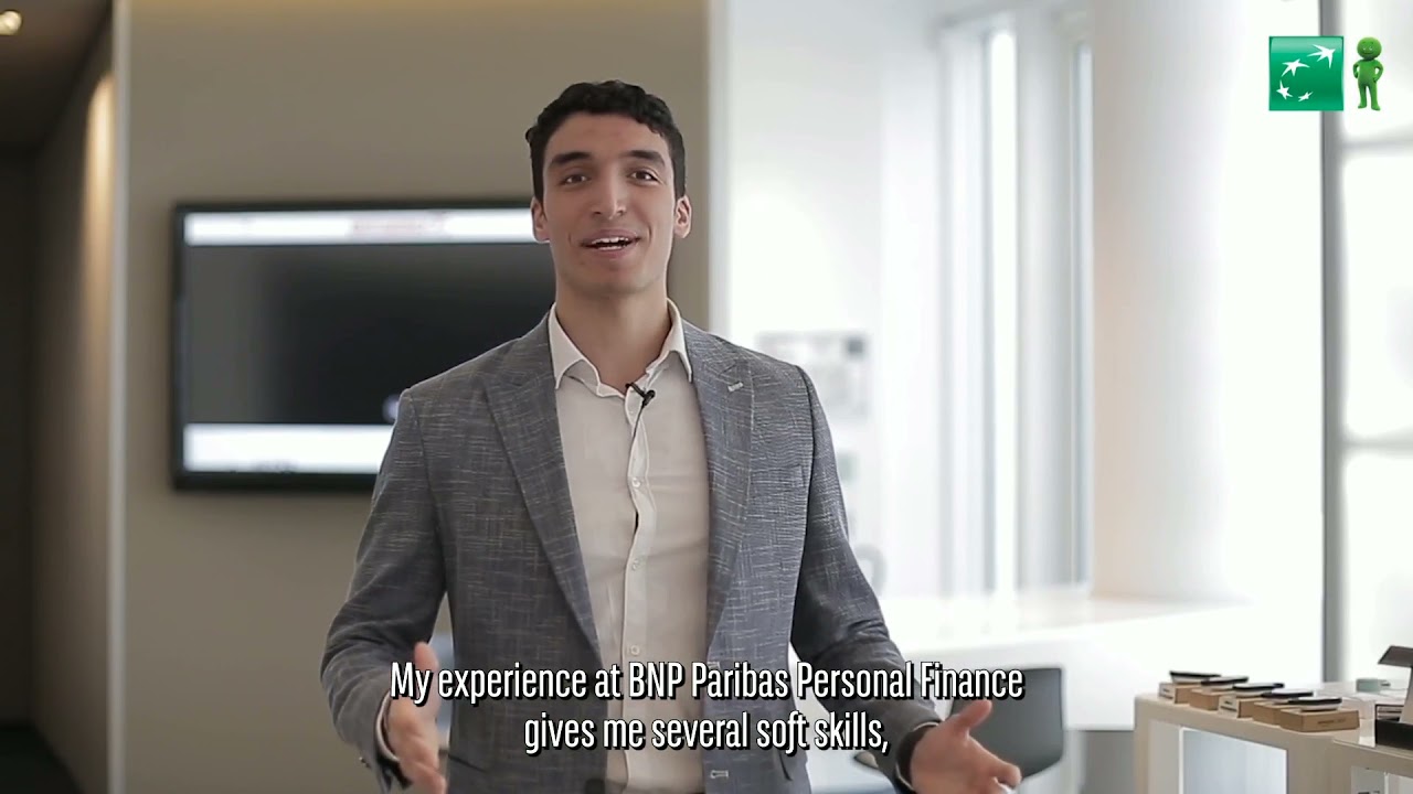 Youssef - Portrait étudiant par BNP Parisbas Personal Finance
