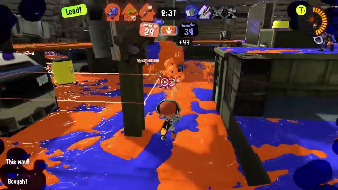 3 V 4 in X Battle | Splatoon 3