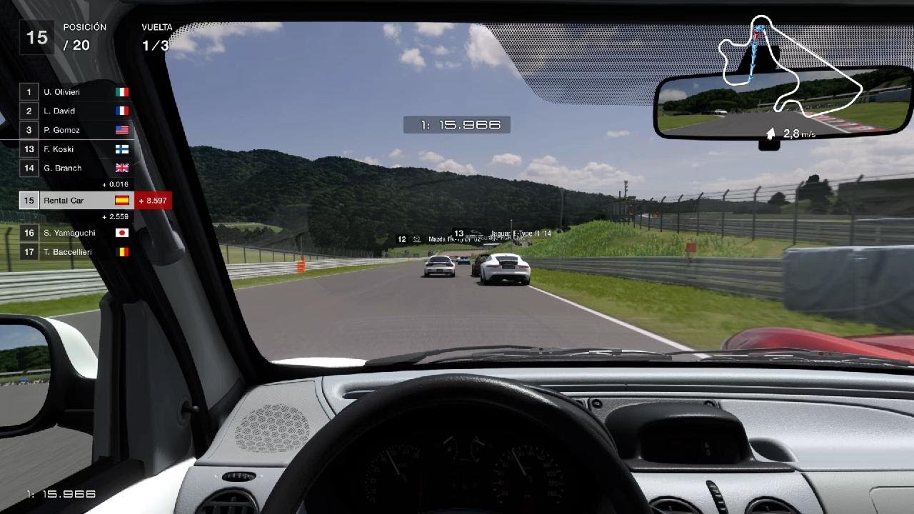 Gran Turismo 7 (GT7) Autopolis G29 - Renault Kangoo (tuned) 2026-02-23 0033h