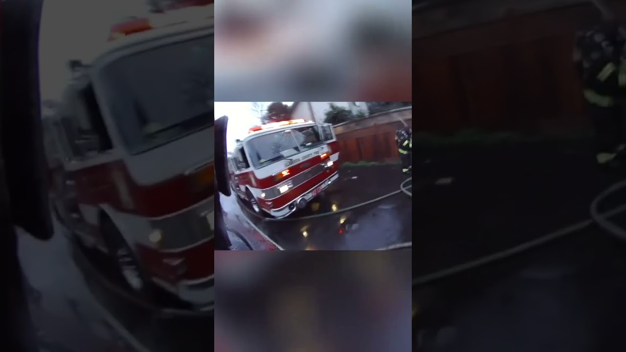 Начальник пожарной охраны в одиночку идет спасать детей из огня 🚒🔥
