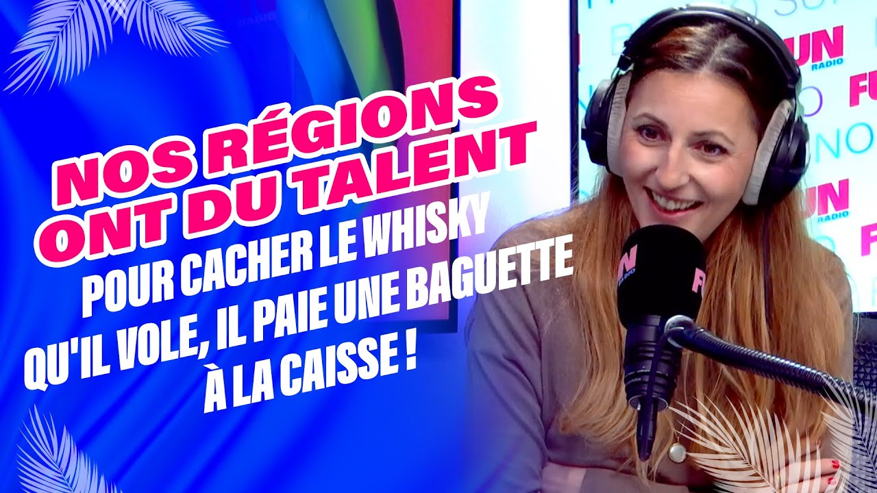 Nos régions ont du talent | Pour cacher ce qu'il vole, il paye une baguette |  Bruno sur Fun Radio