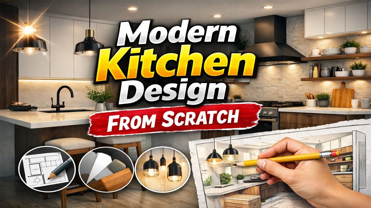 Modern Kitchen Design From Scratch: Step-by-Step Guide for a Stunning Look