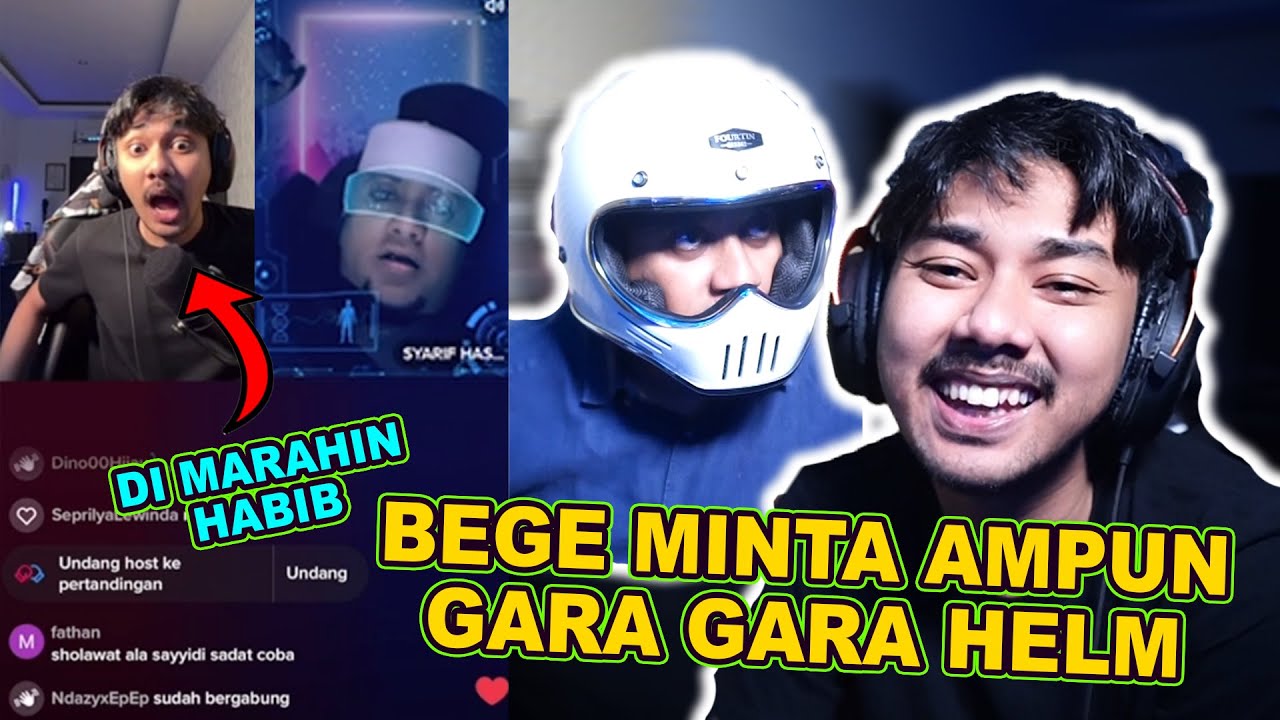 KLARIFIKASI HABIB HASAN PAKE HELM