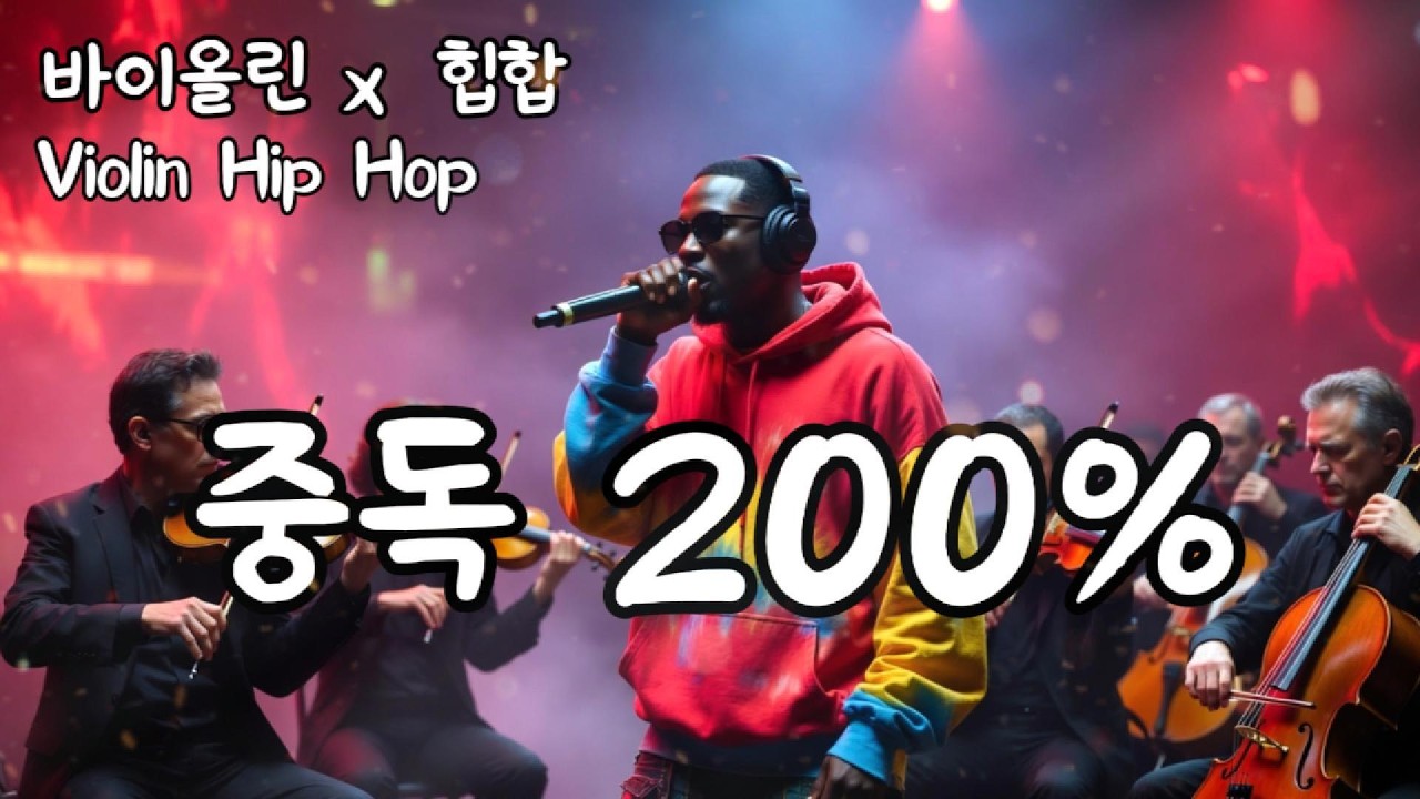 바이올린 힙합의 하이브리드 뮤직 비트 좋고 분위기 장난 아니네🔥 Violin & Hip Hop Hybrid Music