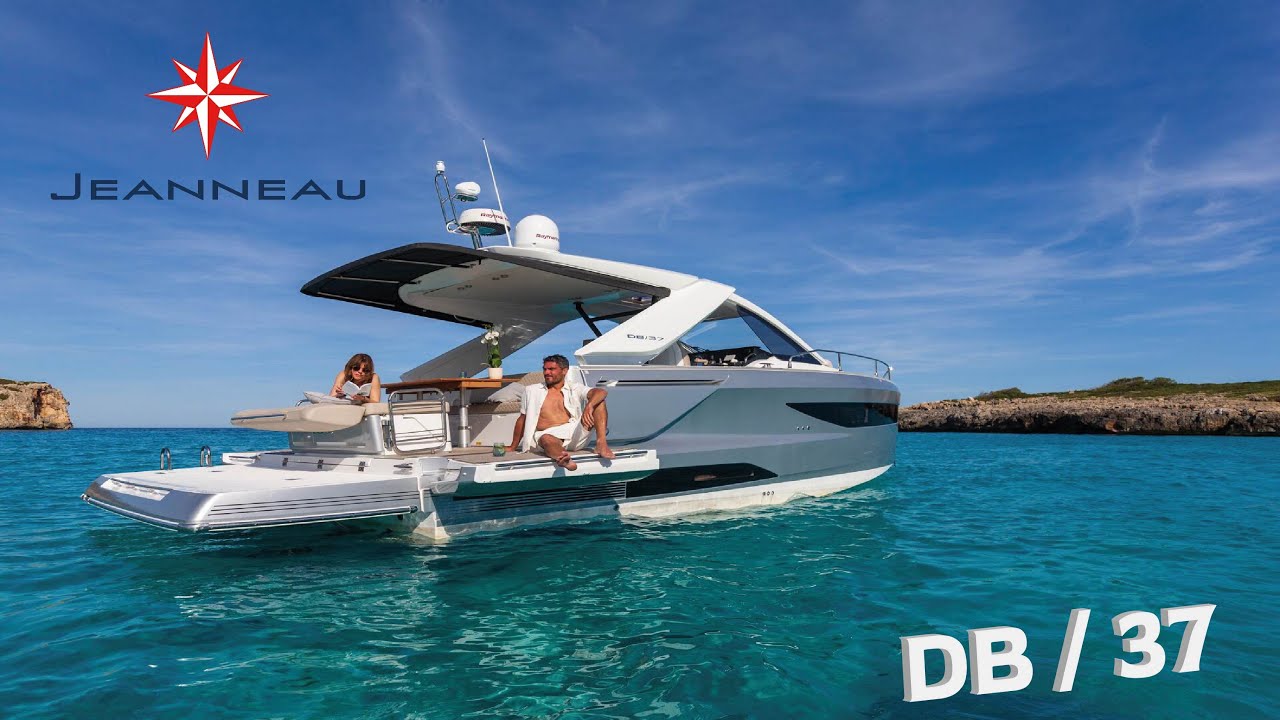 JEANNEAU - DB /37 TEKNESİNİ İNCELEDİM ! ÇİFT KAMARA ! ÇİFT MOTOR ! SPOR BİR MOTORYAT !HASTASI OLDUM!