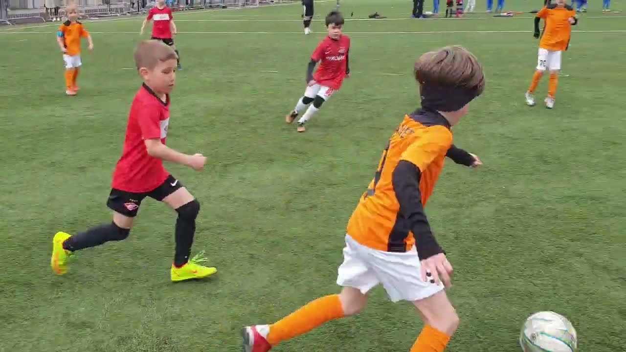 FC Rinus - Spartak City Football Red. Турнир Lion Cup - BALASHIKHA KIDS CUP'22 U8. 7-й тур