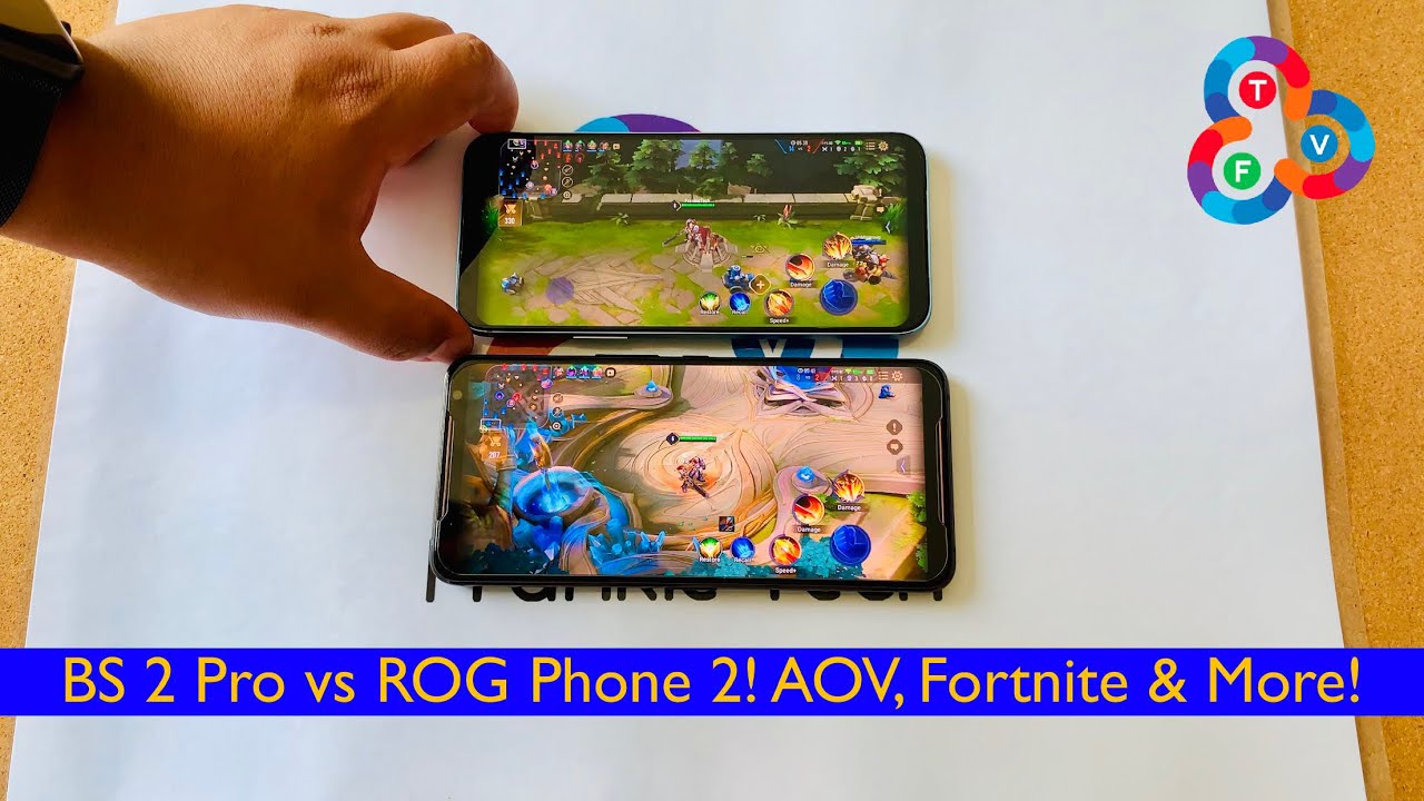 Black Shark 2 Pro vs Asus ROG Phone 2 - Gaming Battle! (Arena of Valor, Fortnite & More!)
