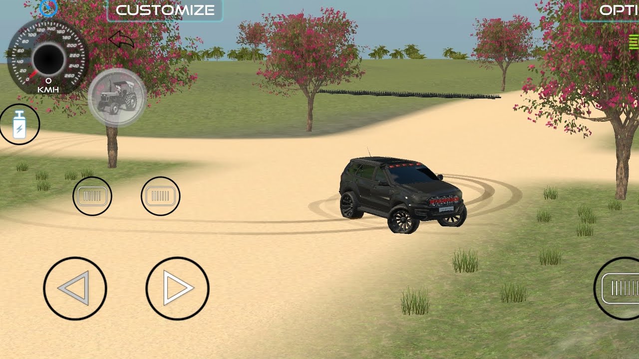 Indian Vehicles Simulator 3D No Brake Challenge 😱 | Bina Brake old THAR Driving!” #gohilgame0700