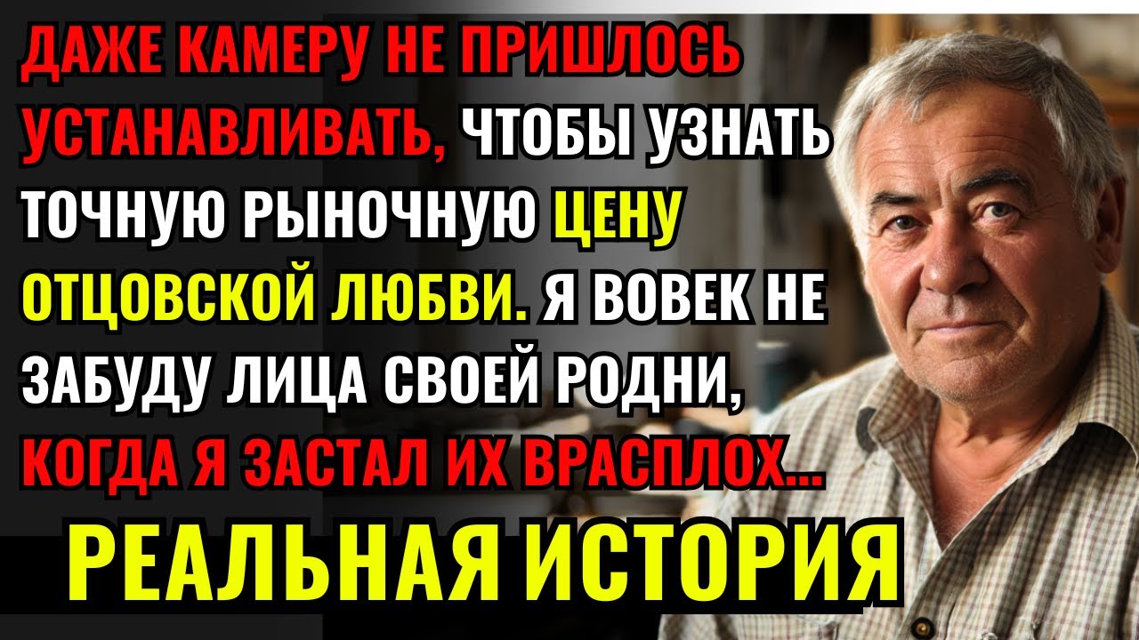 Даже КАМЕРУ НЕ ПРИШЛОСЬ ставить, ЧТОБЫ УЗНАТЬ цену отцовской любви. Я просто ЗАСТАЛ ИХ ВРАСПЛОХ...