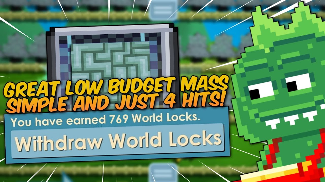 BEST CHOICE FOR LOW BUDGET MASS? HMM LET'S SEE! (PART 1/2) - Growtopia