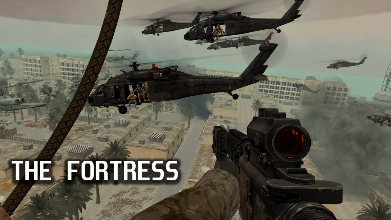 American Raid | No HUD Immersion | Call of Duty 4 Modern Warfare Mod