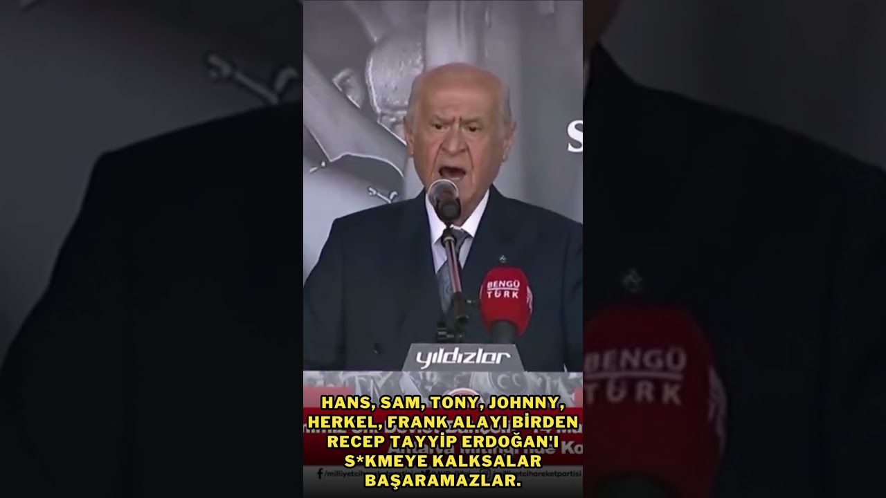 Devlet Bah&ccedil;eli'den Erdoğana \ Hans, Sam, Tony, Johnny, Herkel, Frank