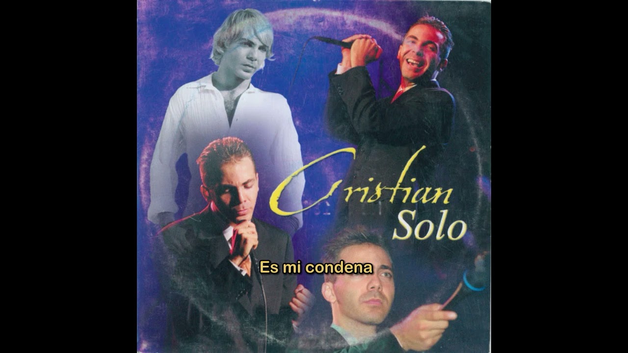 Cristian Castro - Solo (Karaoke)
