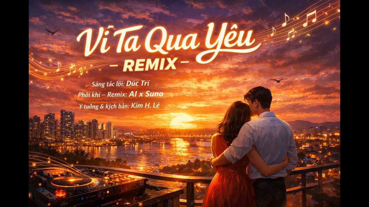 Vì Ta Quá Yêu -  Remix - st Đức Trí - Kim Le
