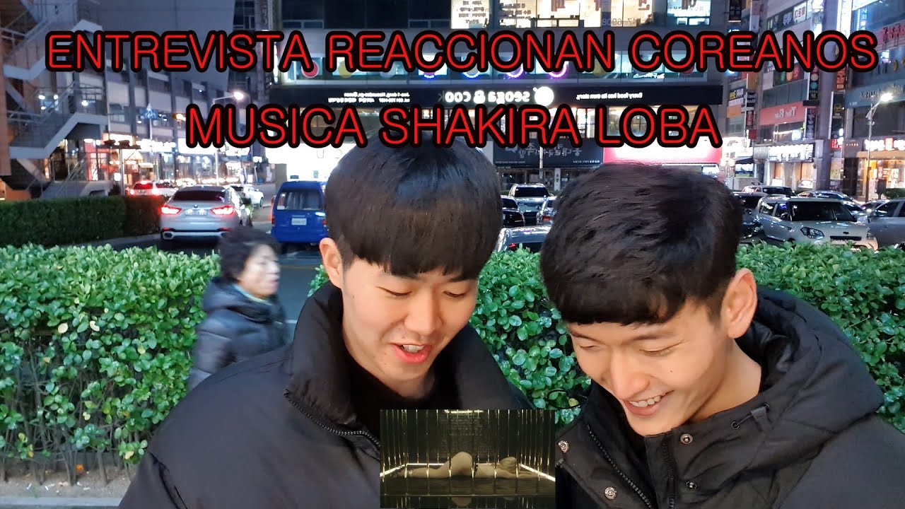 ENTREVISTA REACCIONAN A COREANOS MUSICA A SHAKIA LOBA