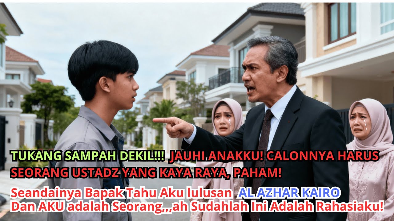 Tukang Sampah!! Jauhi Aisyah!! Saya Sebenarnya lulusan AL AZHAR KAIRO dan Saya adalah.....