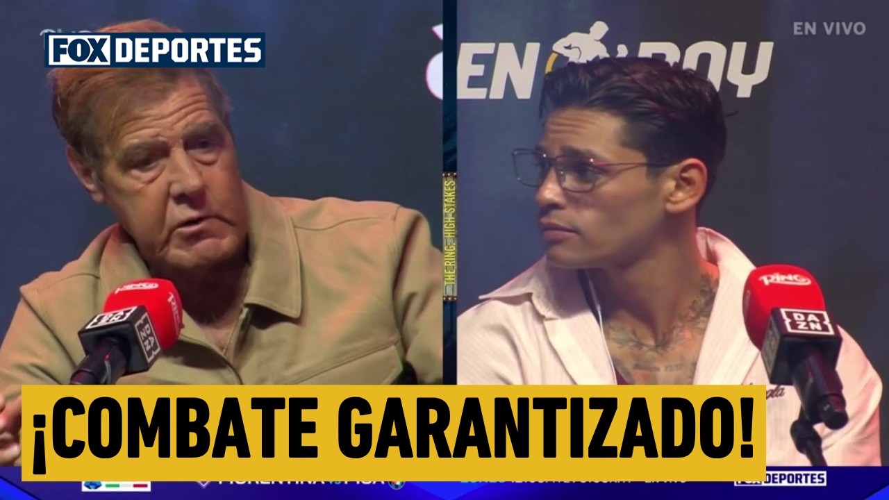 🥊💥 BARRIOS VS GARCÍA | ¡Combate garantizado! Mario y Ryan hablaron previo a la pelea | Boxeo