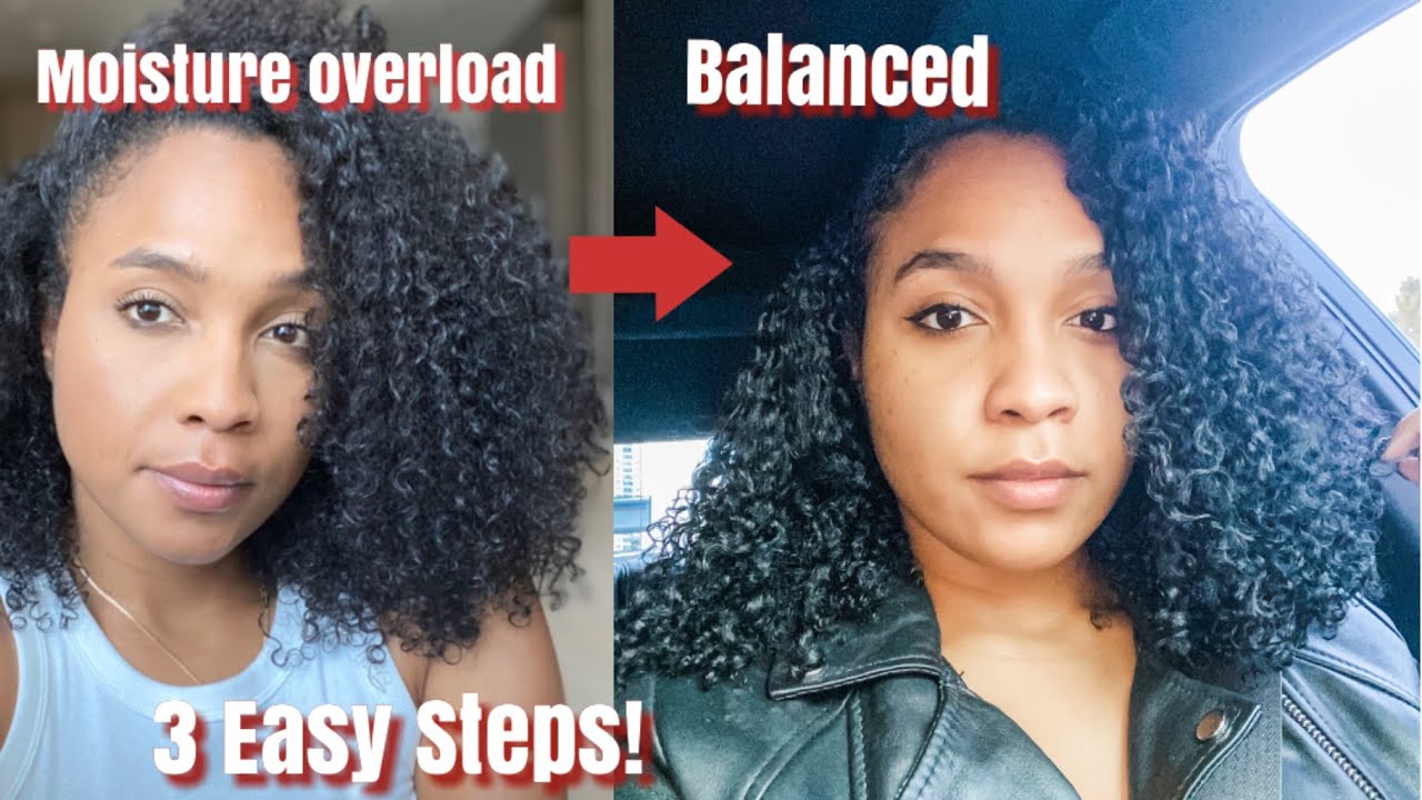 Do you Have Too Much MOISTURE in Your HAIR? | How to CORRECT this Problem with Curly Hair