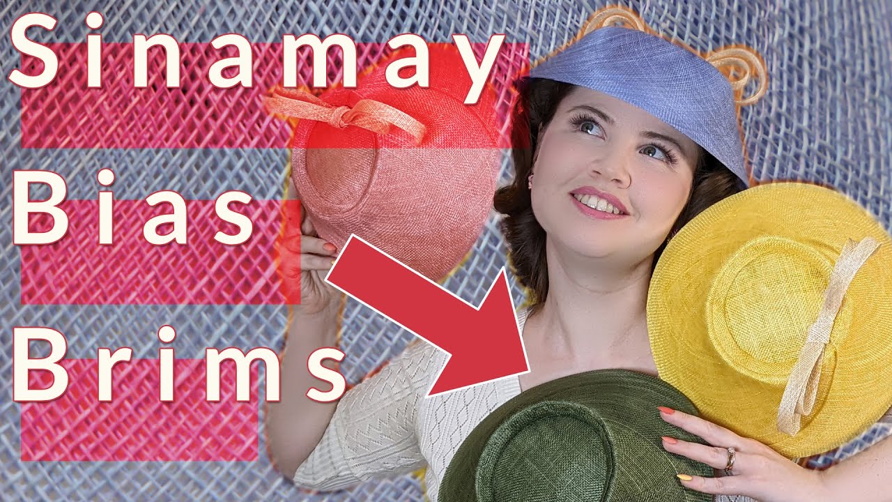 Косые поля Sinamay своими руками | Техника изготовления модной шляпы